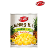 리치스_파인애플청크(836g)