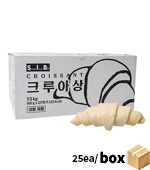 <재고미보유>크루아상(60g*25ea/크로아상/선인/냉동)box