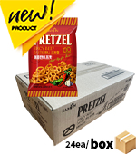 <재고미보유>삼진_미니프레첼매콤한비프맛(70g*24ea)