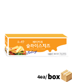 <재고미보유>소와나무_베이커리슬라이스치즈(1.8kg*4ea)