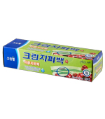 크린랲_이중지퍼백(대/크린지퍼백/25*30/20매/크린랩)