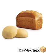<재고미보유>버터식빵도우(200g*12ea*4pk/프레팡/냉동)