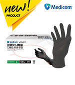 아큐핏_니트릴장갑(L/블랙/100입/중국/350g)