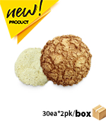 <재고미보유>고소한소보로빵반죽(냉동/70g*30ea*2pk/삼양사)