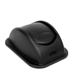 <재고미보유>스윙뚜껑/소프트휴지통용(27L/검정/러버메이드/미국)