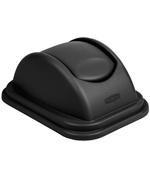 <재고미보유>스윙뚜껑/소프트휴지통용(39L/검정/러버메이드/미국)