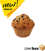 <재고미보유>머핀/초코렛칩(140g*12/냉동/디보트)