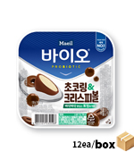 <재고미보유>매일바이오&nbsp;초코링&크리스피볼(130G*12/냉장)