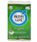 <시장상품>휴지(깨끗한나라/3겹30m*30롤)순수프리미엄명가