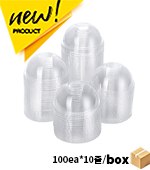 가성비_컵뚜껑(돔/92∮/투명/100ea*10/D92)