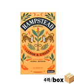 <품절><재고미보유>햄스테드_오가닉레몬&진저(1.5g*20T*4곽)