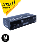 <품절-5.6(수)입고예정>퓨리트_니트릴장갑(S/블랙/100입/350g)