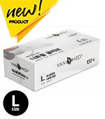 퓨리트_니트릴장갑(L/화이트/100입/350g)