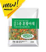 세미원_5종혼합야채(1kg/냉동)