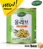 <재고미보유>리치스_그린올리브슬라이스(3kg*6ea)