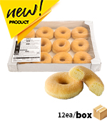 <재고미보유>카페도넛츠_슈가도넛(50g*12ea/냉동)